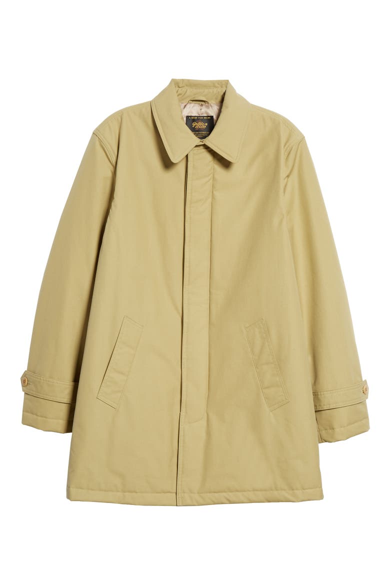 Waxed Cotton Car Coat, Main, color, TAN