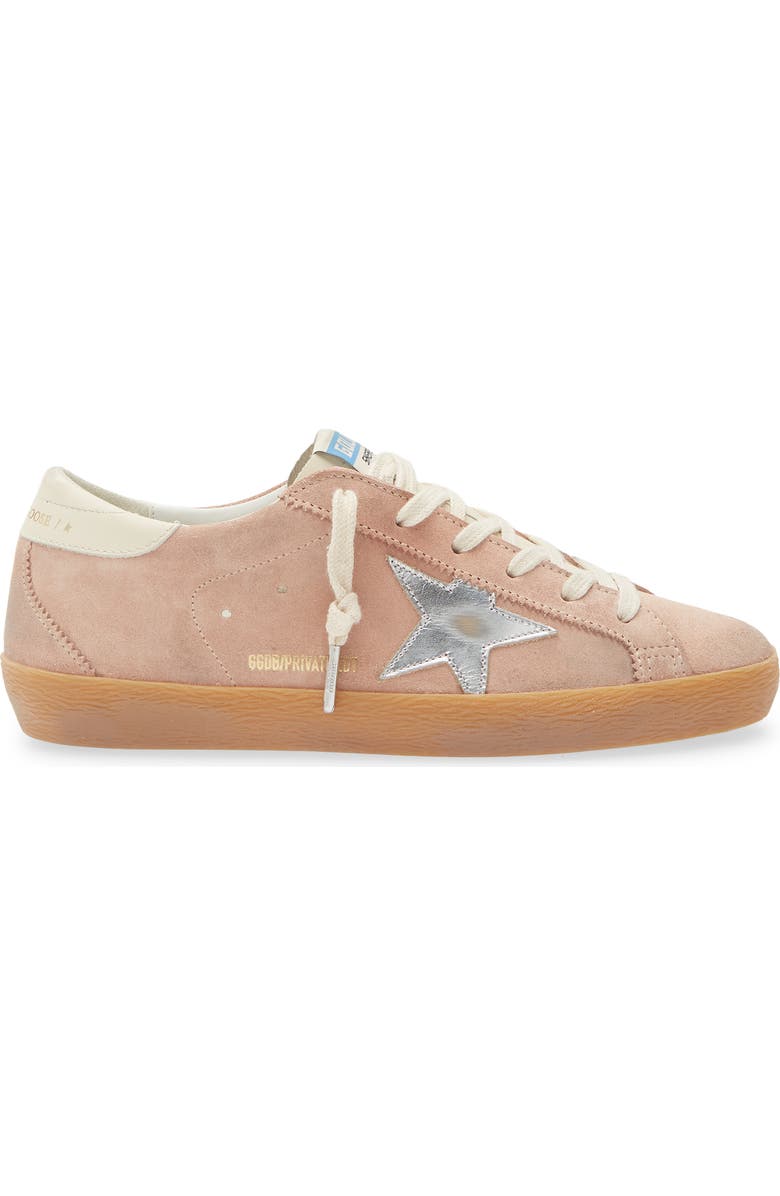 Golden Goose Super-Star Sneaker, Alternate, color, Camelia Pink/ Silver/ Cream
