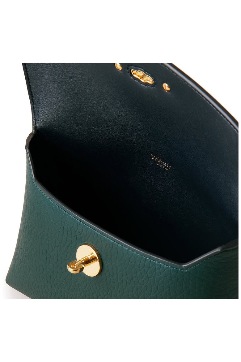 Darley Leather Cosmetics Pouch, Alternate, color, MULBERRY GREEN