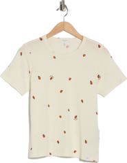 rag & bone Ladybug Cotton Blend T-Shirt