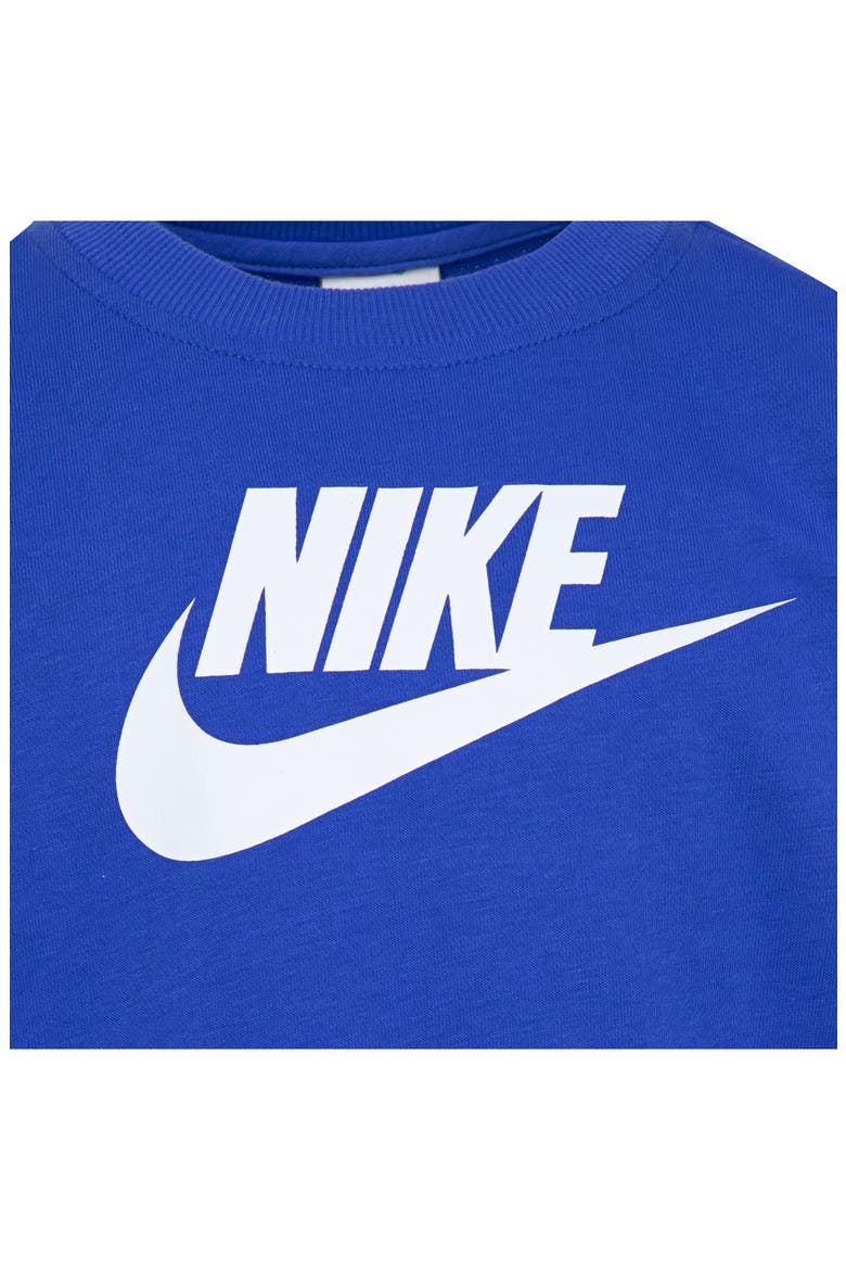 Kids' French Terry Graphic Sweatshirt, Alternate, color, GAME ROYAL