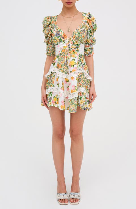 Rosalyn Floral Minidress