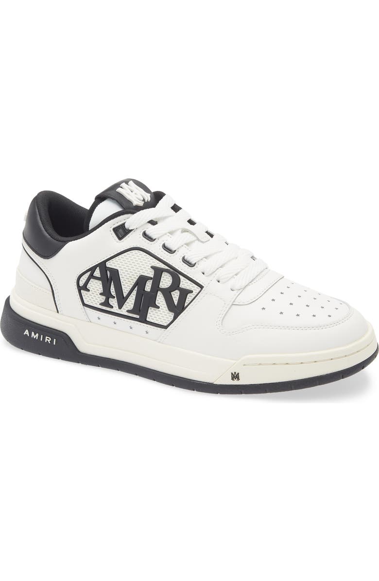 AMIRI Classic Low Top Sneaker, Main, color, White Black