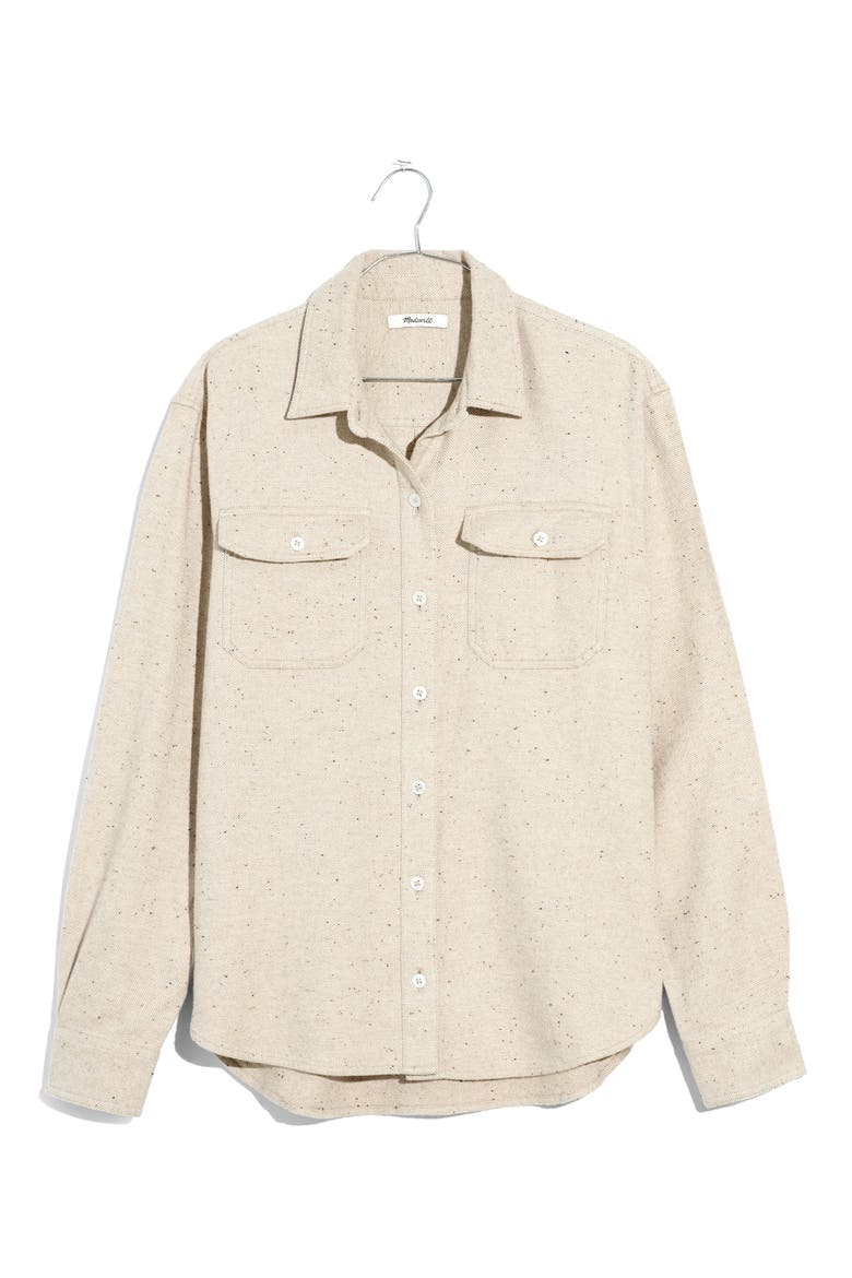 Donegal Flannel Kentwood Oversize Shirt Jacket, Alternate, color, DONNEGAL AS PER HEADER