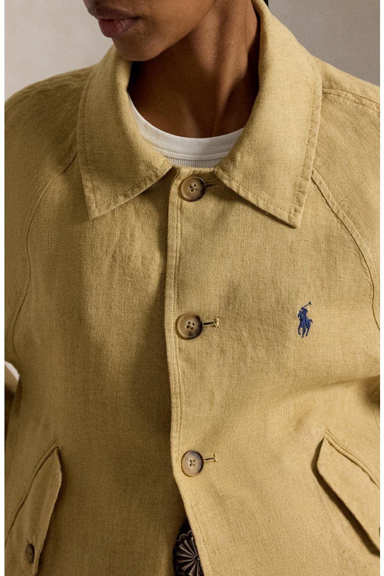 Boxy Linen Jacket, Alternate, color, CLASSIC CAMEL