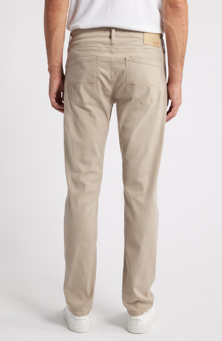 Mavi Jeans Marcus Slim Straight Leg Twill Pants, Alternate, color, Latte Luxe Twill