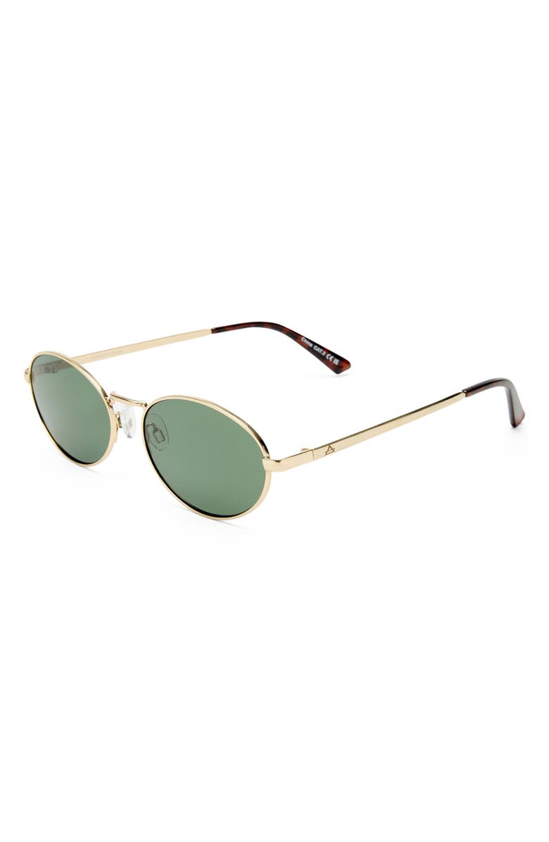 AIRE Ephermeris 56mm Oval Sunglasses, Alternate, color, Gold / Khaki Mono