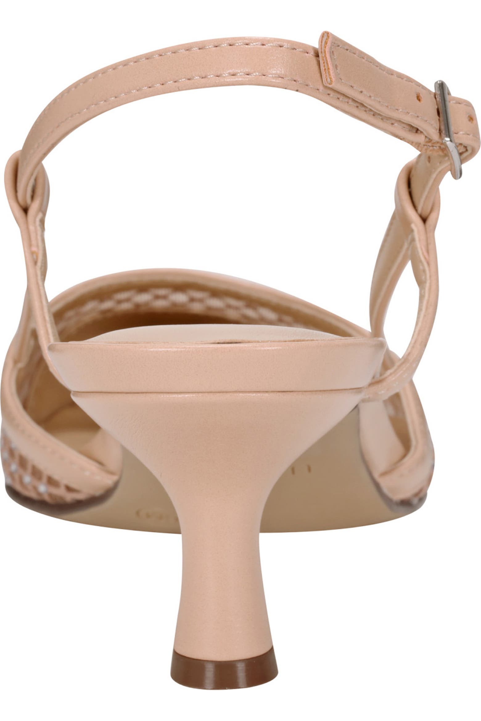 Ab Rhinestone Trim UNISA Rhinestone Mesh Slingback Pump (Women) | Nordstromrack
