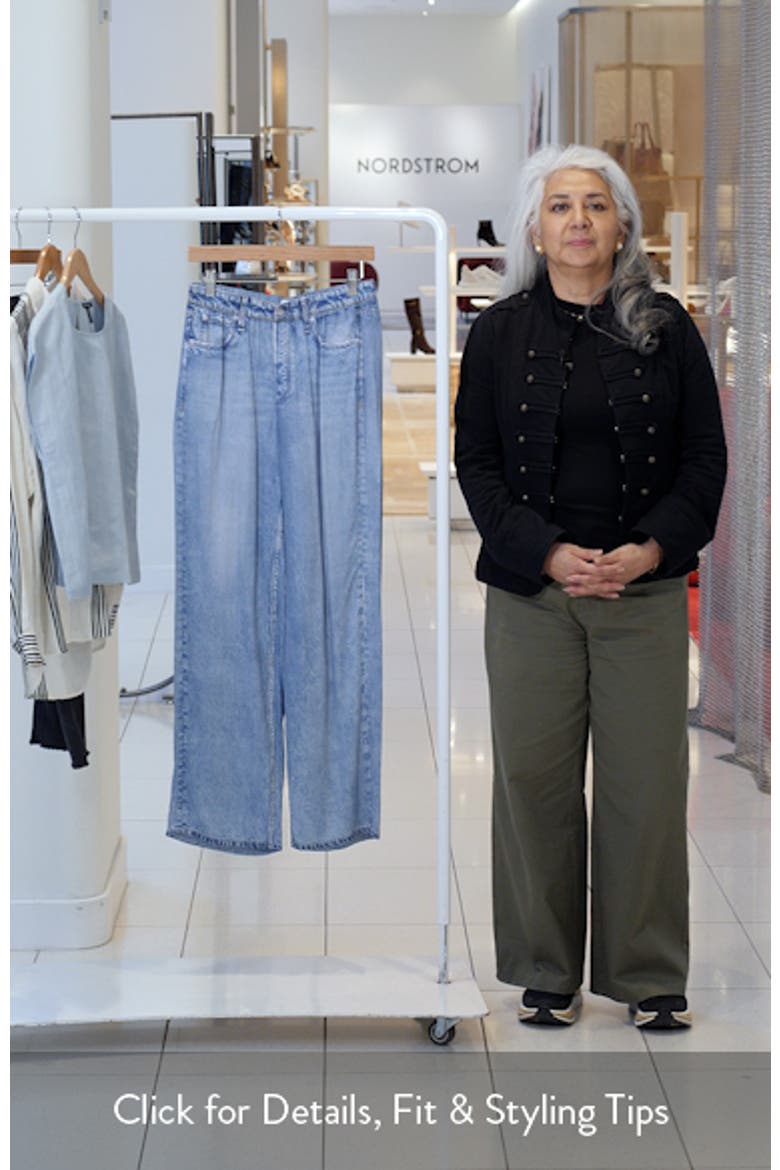 rb Miramar Slink Trompe l'Oeil Faux Denim Wide Leg Lounge Pants video