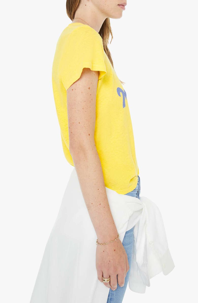 MOTHER The Sinful Supérieur Tee, Alternate, color, Mother Apple