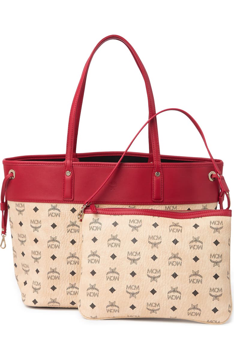 MCM Medium Shopper Bag, Alternate, color,