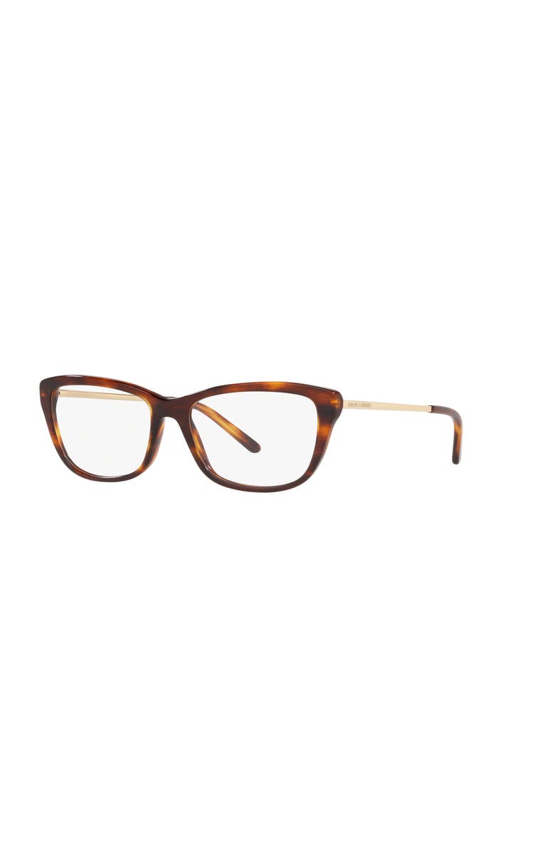 Ralph Lauren 54mm Rectangle optical glasses, Main, color, Tortoise