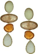 OLIVIA WELLES Stepping Stone Drop Earrings