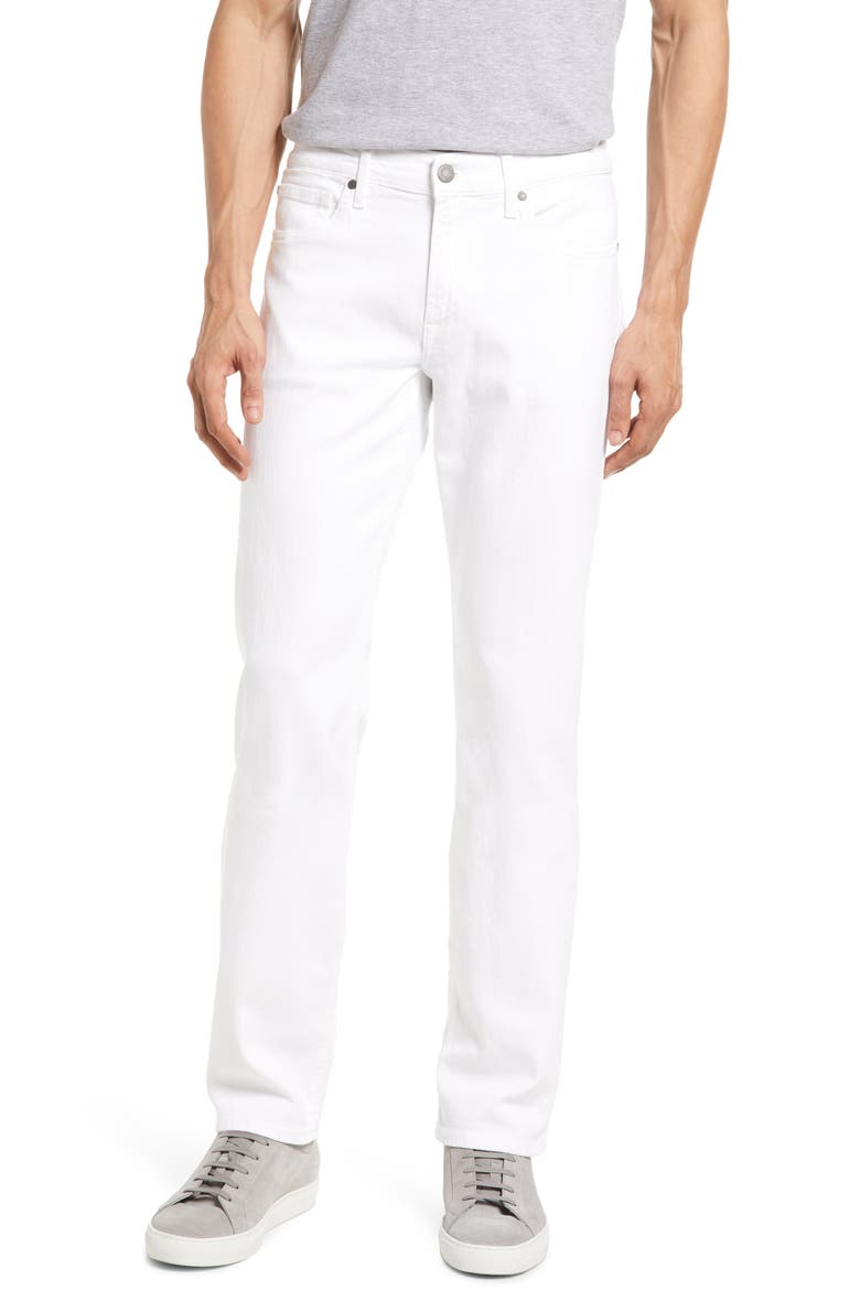 Men's Slimmy Slim Fit Stretch Jeans, Main, color, WHITE