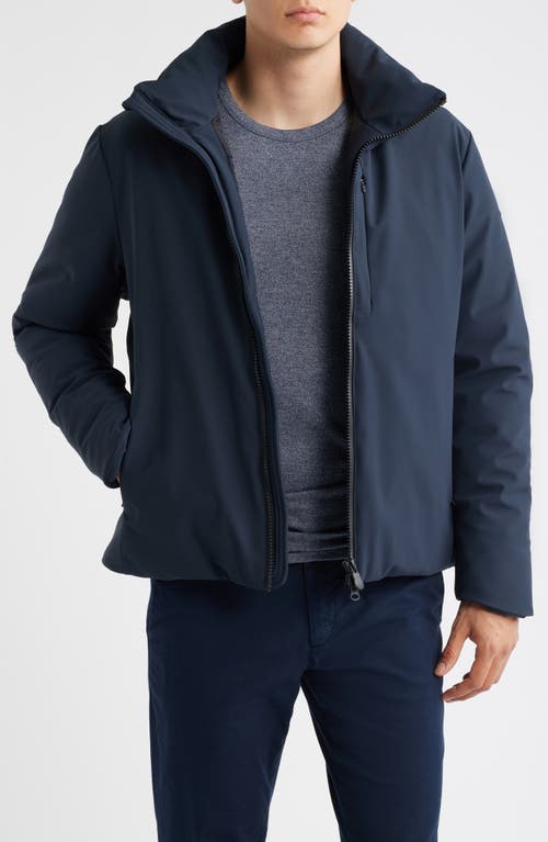 Save The Duck Sabal Water Resistant Hooded Jacket In Blue