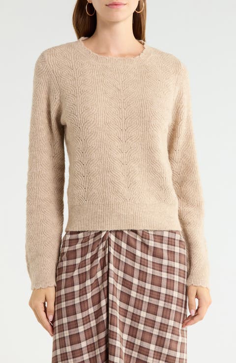 Rumi Pointelle Sweater