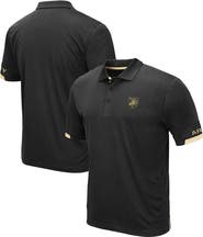 COLOSSEUM Men's Colosseum Black Army Black Knights Big & Tall Santry Polo