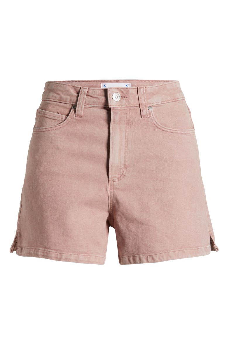 PAIGE Dani High Waist Denim Shorts, Alternate, color, Vtmutdblsh