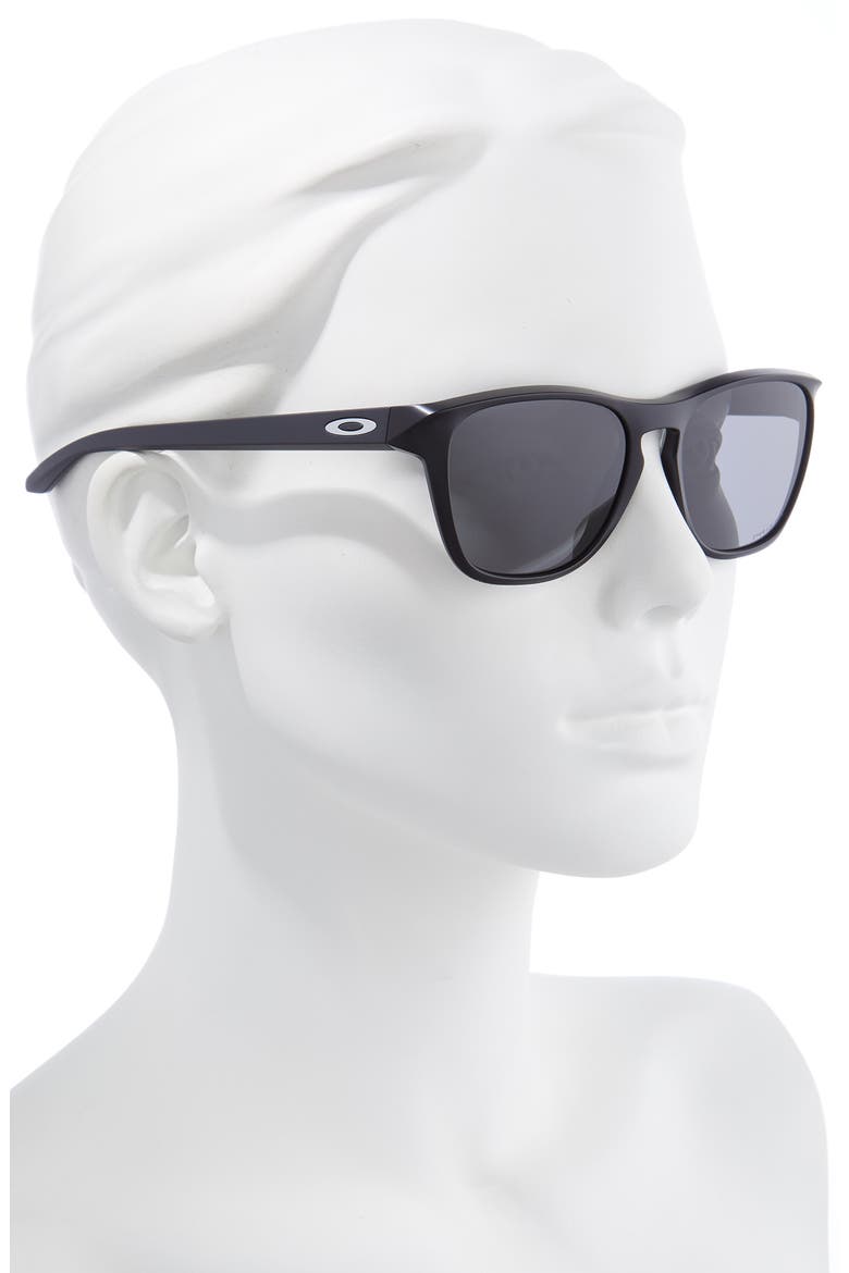 Manorburn 56mm Square Sunglasses, Alternate, color, MATTE BLACK/ PRIZM GREY