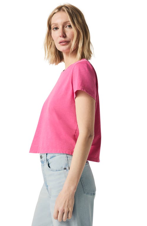 Splendid Lousia Short Sleeve T-shirt In Lilac Rose