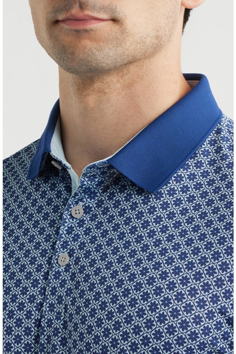 Cadence Performance Golf Polo, Alternate, color, NAVY