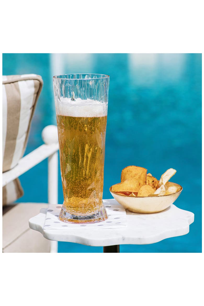 Superglass Shatterproof Beer Glass, Alternate, color, CLEAR