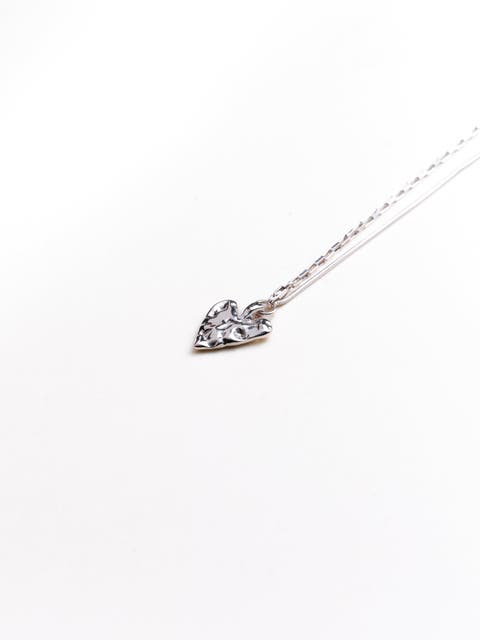 Jessie Beaten Heart Necklace