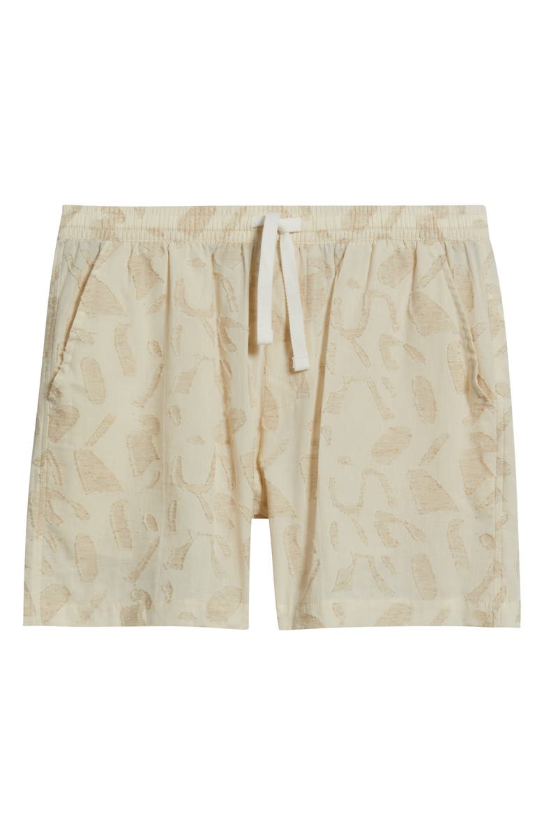 RIZORT Fin Drawstring Shorts, Alternate, color, Cream