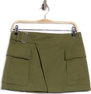 A.L.C. Conan Cotton Twill Miniskirt