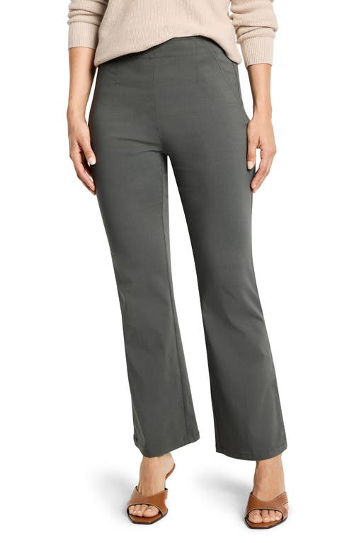 Nic + Zoe Nic+zoe Wonderstretch Bootcut Pants In Gray