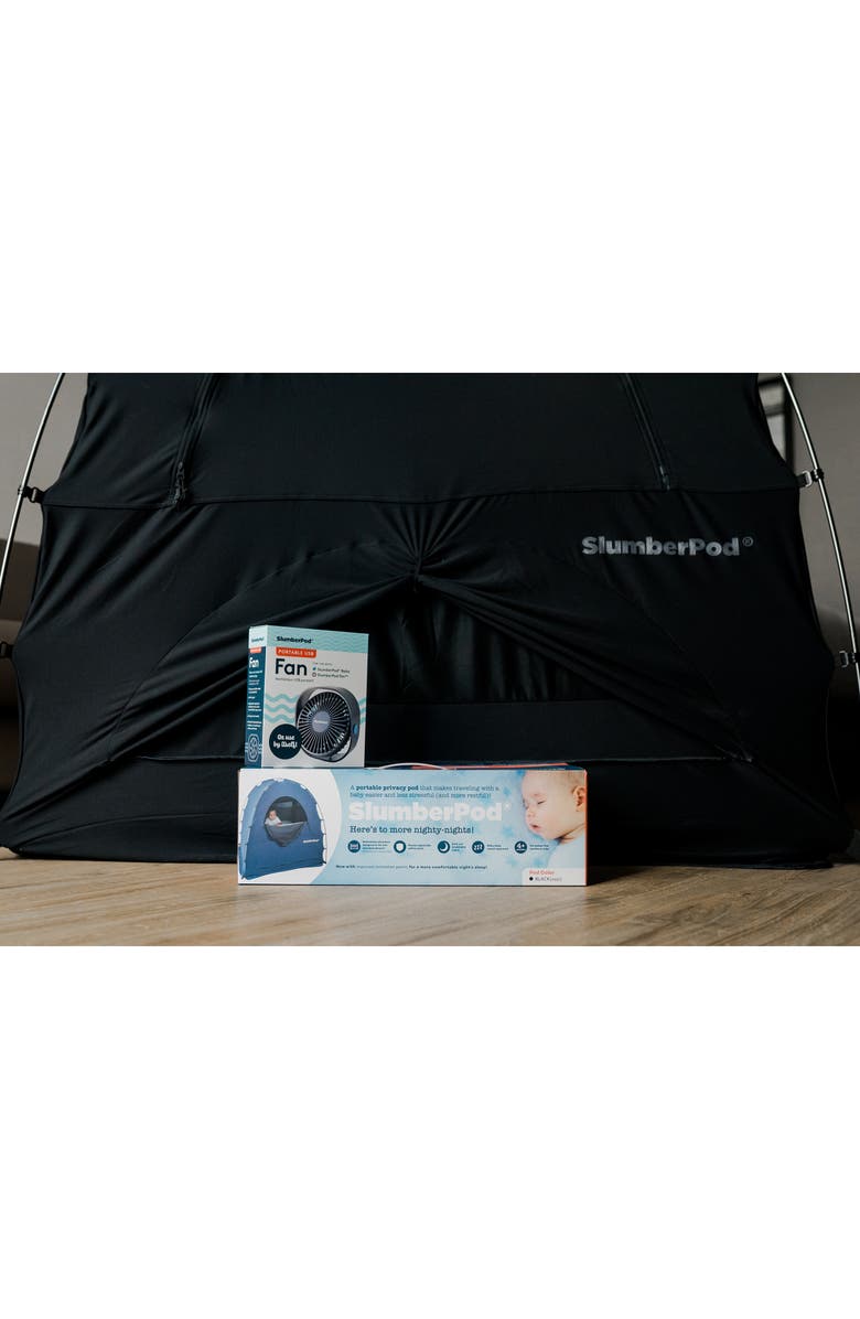 SlumberPod Privacy Canopy & Portable Fan Set, Alternate, color, 