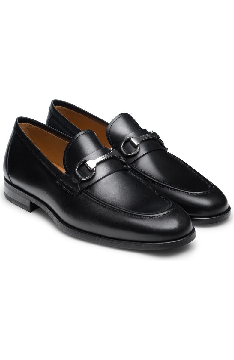 Magnanni Magico Bit Loafer, Main, color, Black