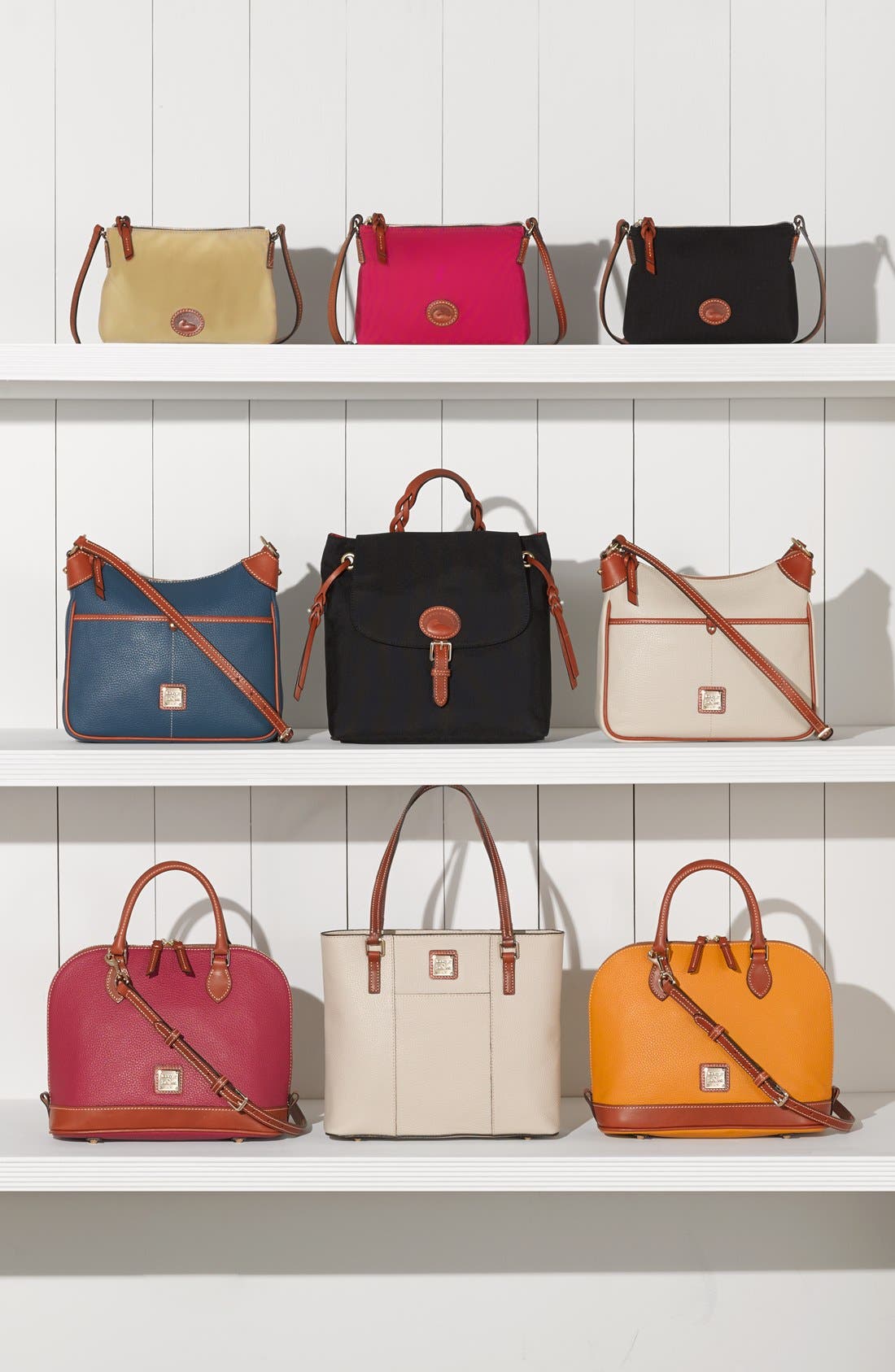 Dooney & Bourke Nylon Flap Backpack, Alternate, color, 