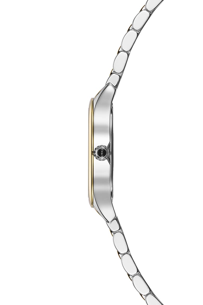 de Balmain Bracelet Watch, 25mm, Alternate, color, GREEN/ STAINLESS STEEL