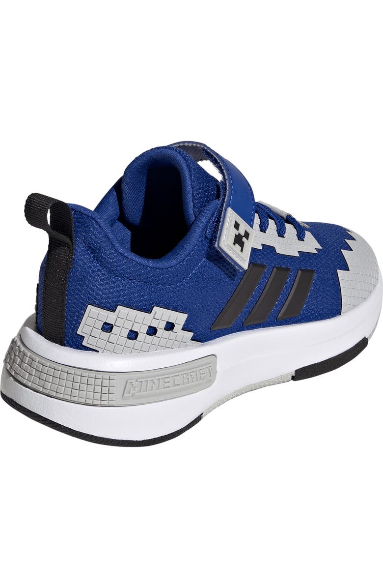adidas Kids' Minecraft Pro EL Sneaker, Alternate, color, Royal Blue /Cloud Blue