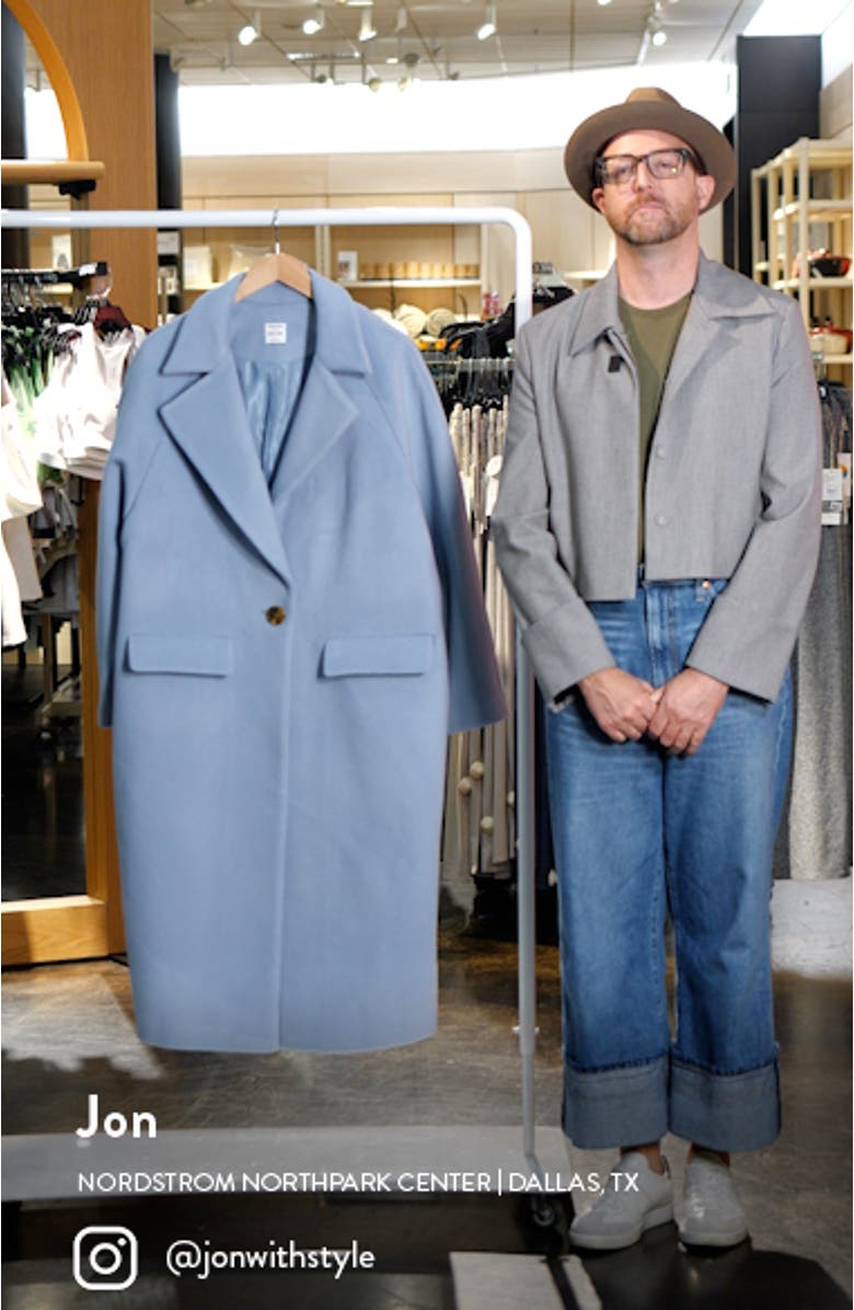Nordstrom x Harlem's Fashion Row Megan Renee Oversize Wool Coat
