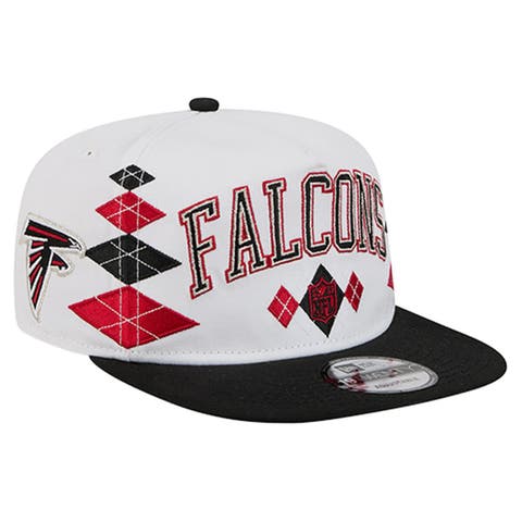 Men's New Era  White Atlanta Falcons Argyle 19TWENTY Adjustable Hat