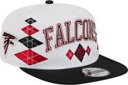 New Era Men's New Era White Atlanta Falcons Argyle 19TWENTY Adjustable Hat