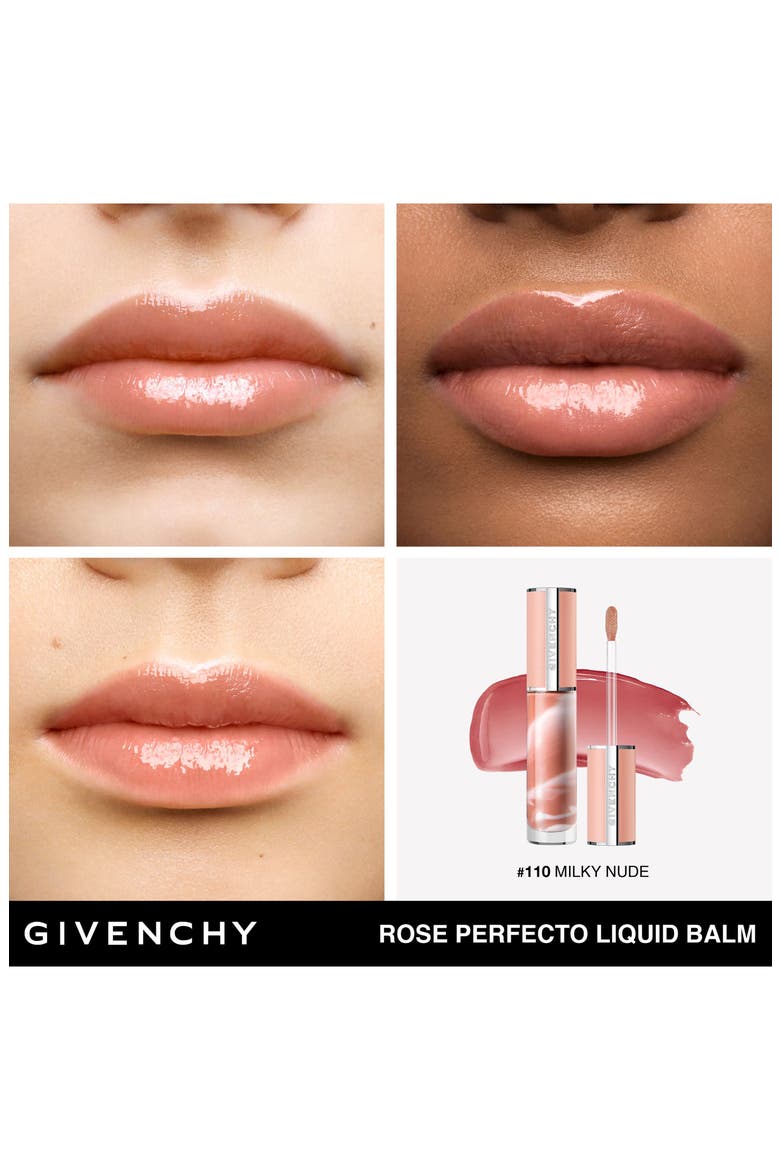 Rose Perfecto Liquid Lip Balm, Alternate, color, 110 MIKLY NUDE