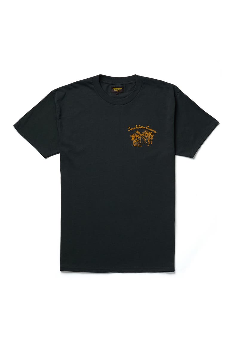 Los Rios Cotton Graphic T-Shirt, Main, color, VINTAGE BLACK