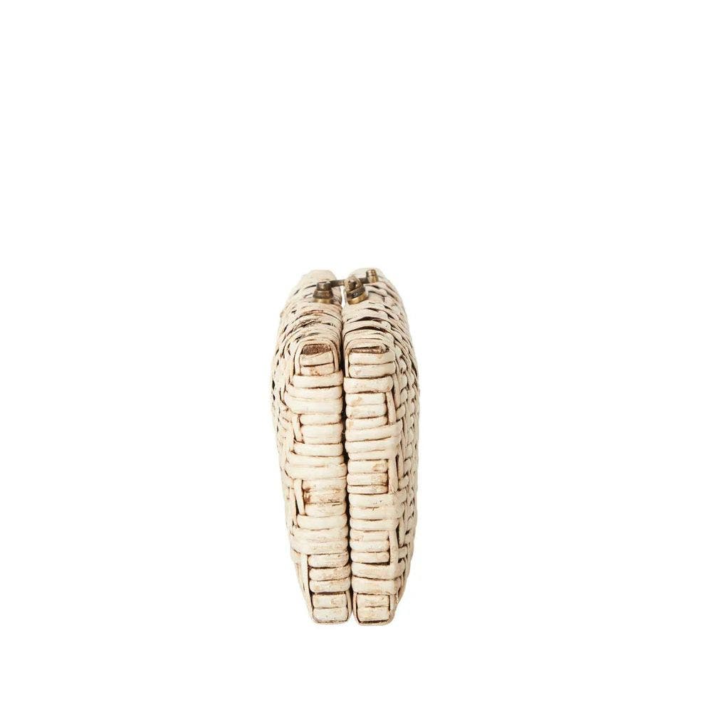 The Paula Clutch, Alternate, color, Ivory