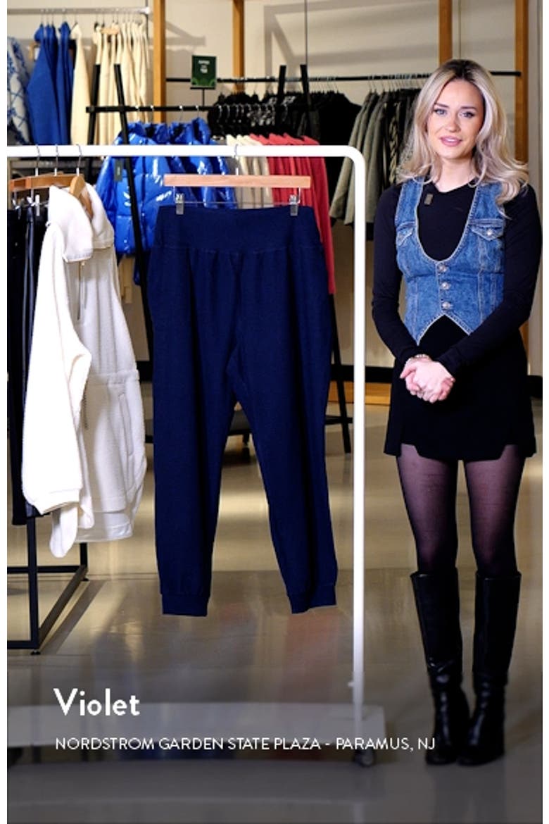Space Dye Midi Joggers video