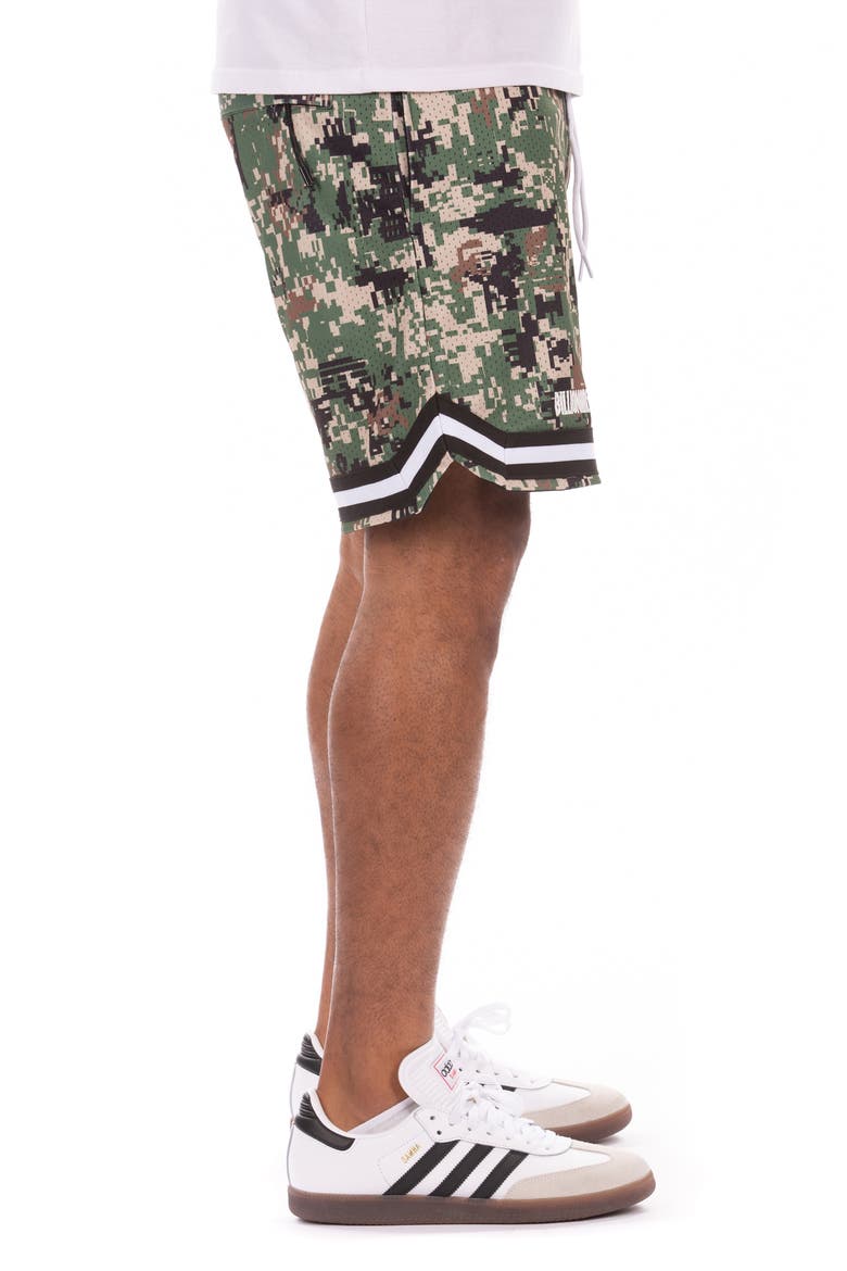 Digi Camo Shorts, Alternate, color, SESAME