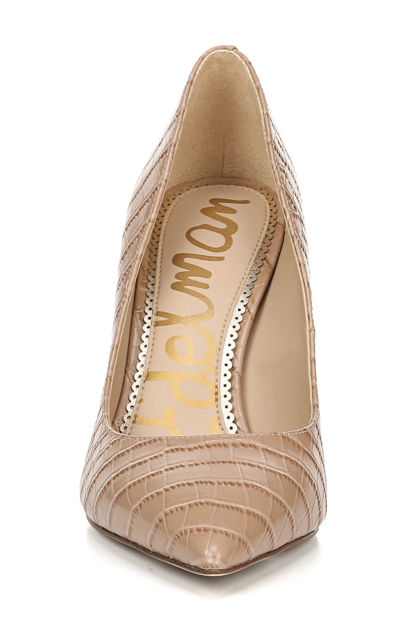 Hazel Pointed Toe Pump, Alternate, color, TOASTED ALMOND