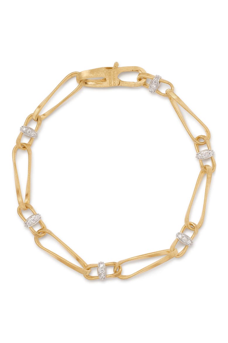 Marrakech Onde Bracelet, Main, color, YELLOW GOLD/ DIAMOND