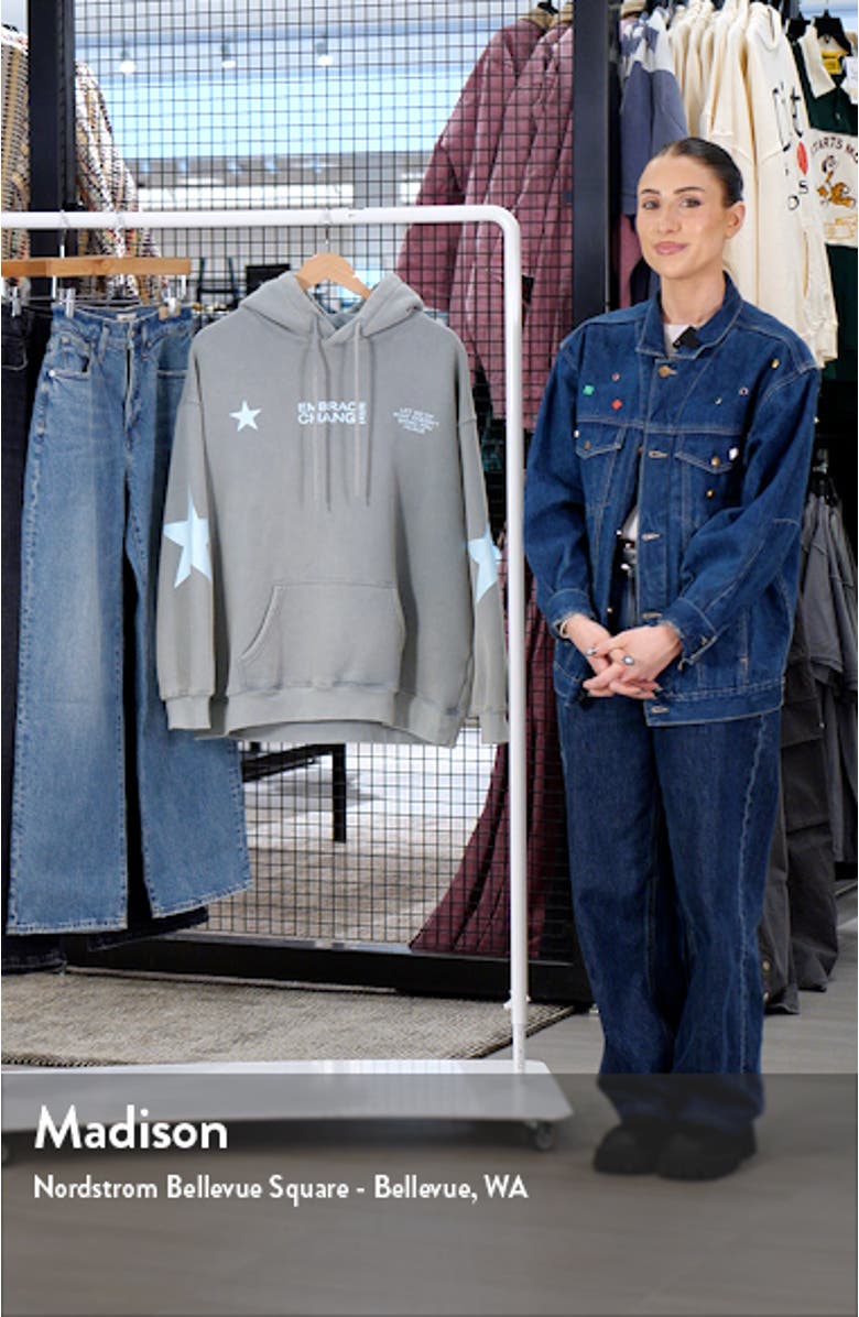 Embrace Change Graphic Hoodie, sales video thumbnail