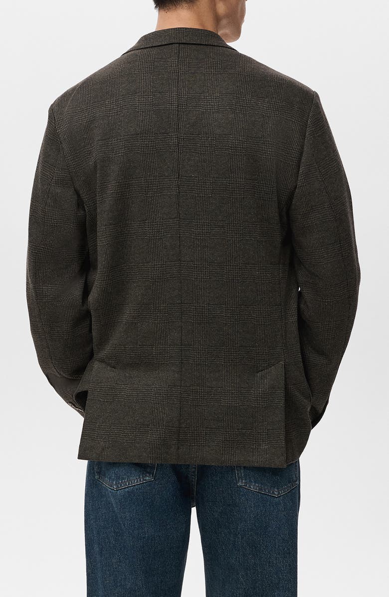 MANGO Slim Fit Blazer, Alternate, color, Khaki Green