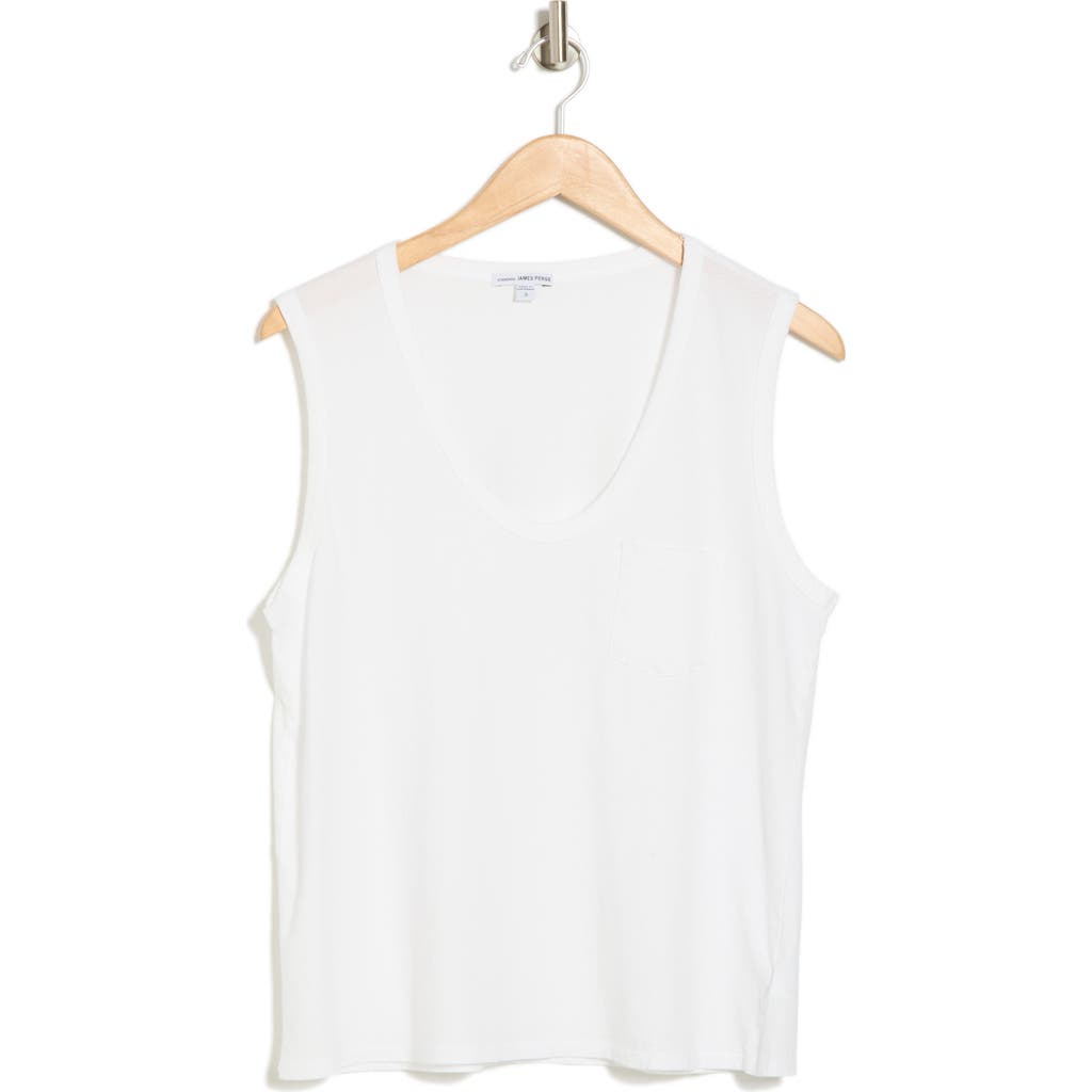 JAMES PERSE JAMES PERSE V-NECK COTTON TANK