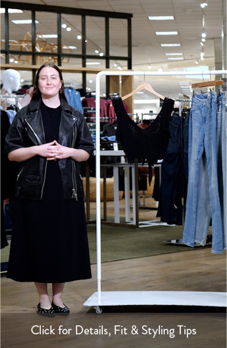 Bow Back Crop Tank, sales video thumbnail