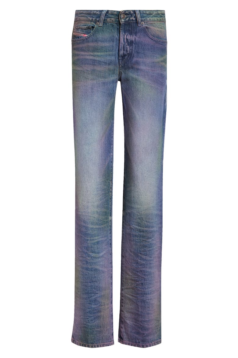D-Lie Straight Leg Jeans, Alternate, color, DENIM